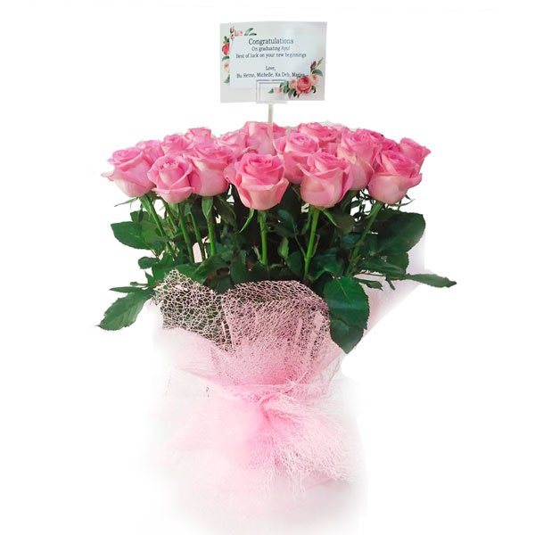 buket bunga tangan murah mawar pink harga 430 ribu